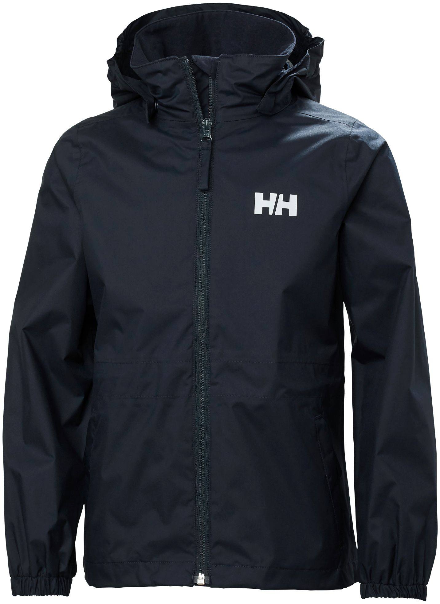 Helly Hansen Jr Celeste Rain Jacket Navy 140