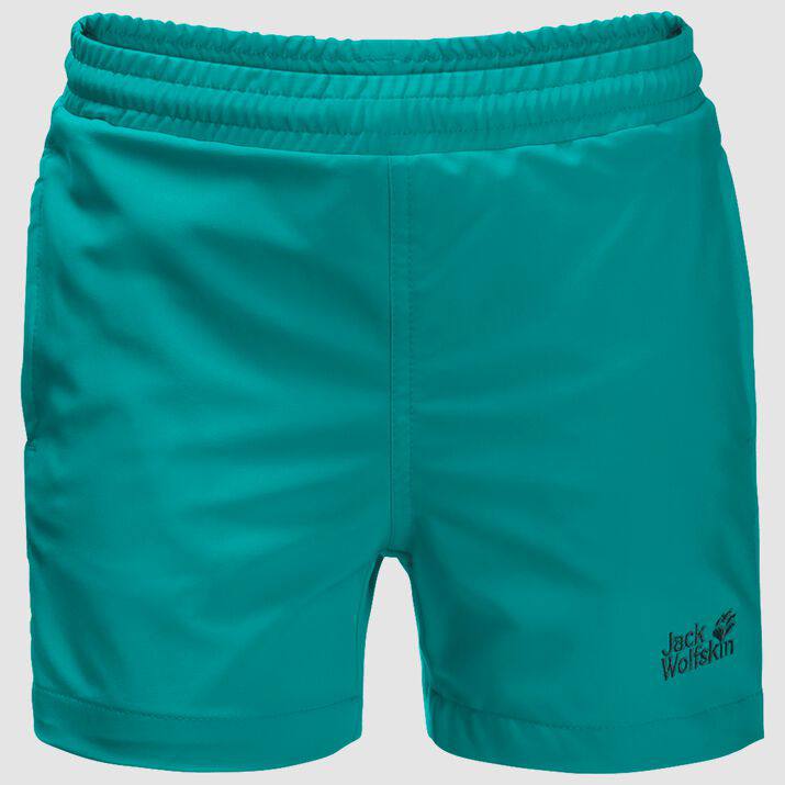 Jack Wolfskin bay swim short kids Ocean green 164