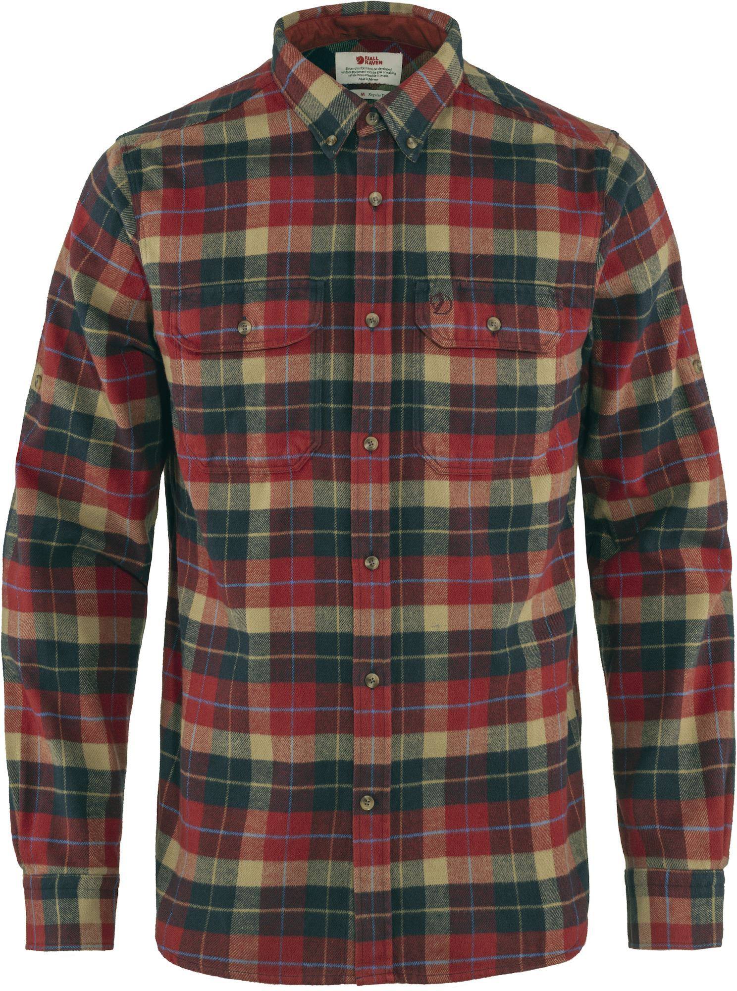 Fjällräven Singi Heavy Flannel Shirt Punainen S